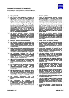 Xem trước hình ảnh General Terms and Conditions for Remote Service