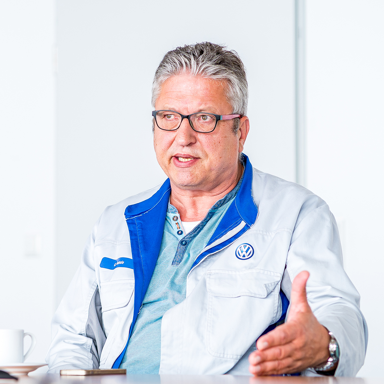 Gerd Guhde - Chuyên viên Hoạch định Đảm bảo Chất lượng tại xưởng đúc Volkswagen ở Kassel