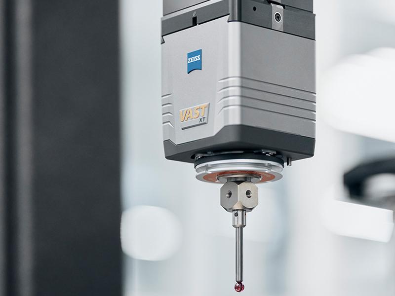 Đầu dò tiếp xúc và quang học trên máy đo tọa độ CMM