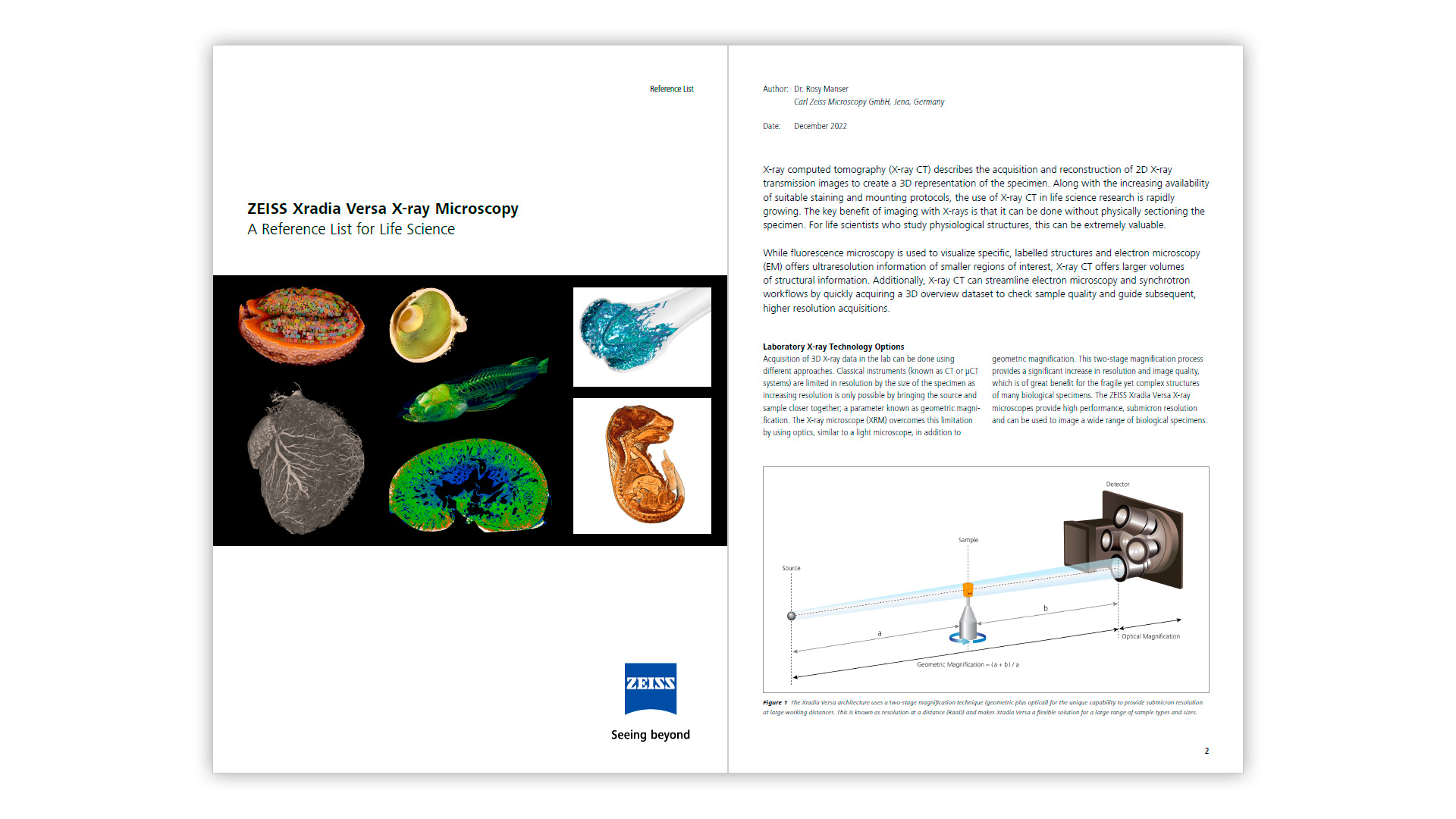ZEISS X-ray Microscopy Reference List
